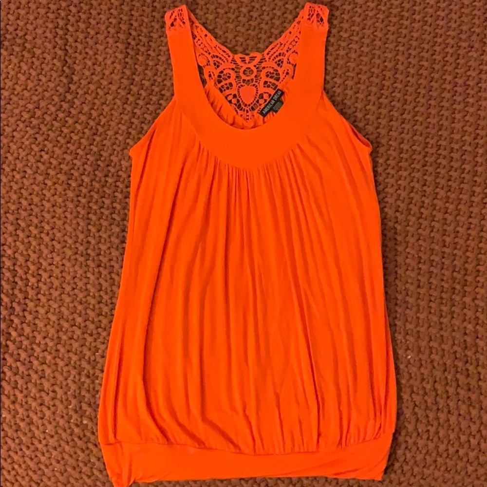 Lace tank top